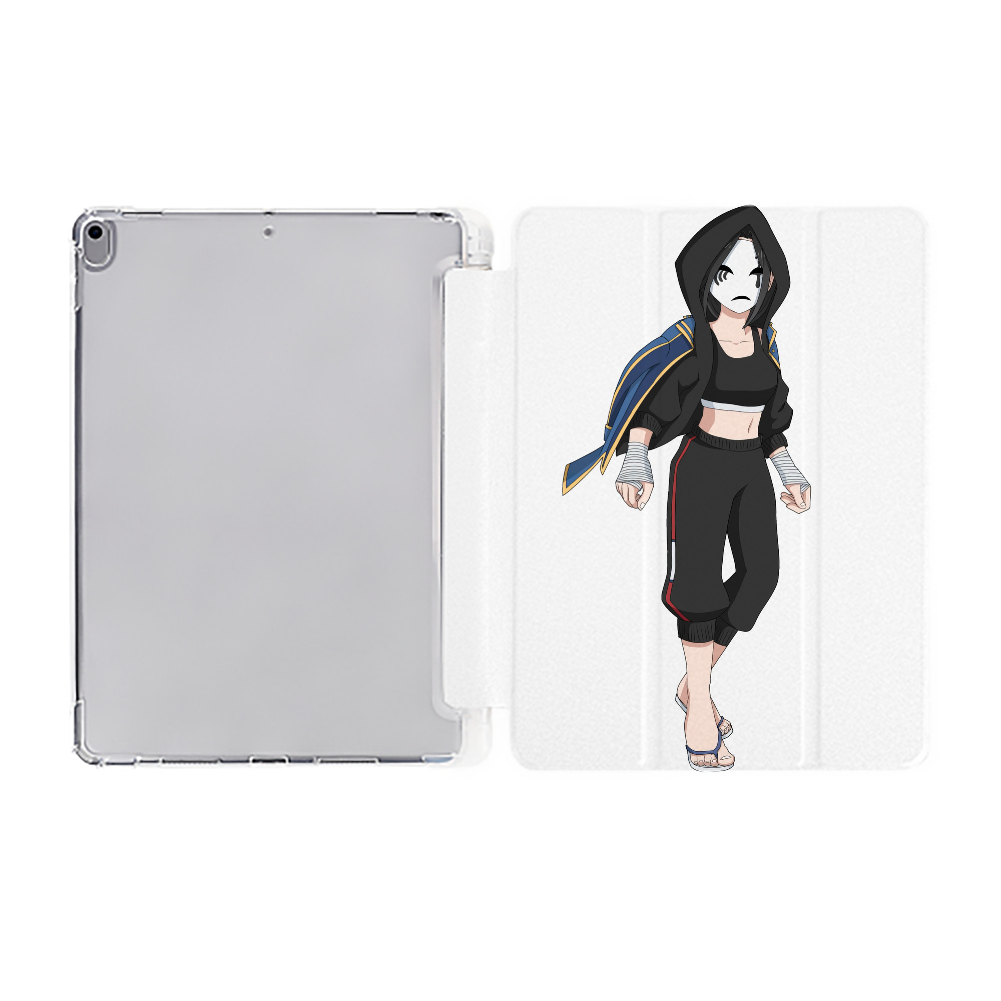 （画像用） 東京リベンジャーズ Tokyo Revengers IPad ケース ペン収納付き 三つ折りスタンド PUレザー×シリコン 対応機種9.5/10.5/10.9インチ